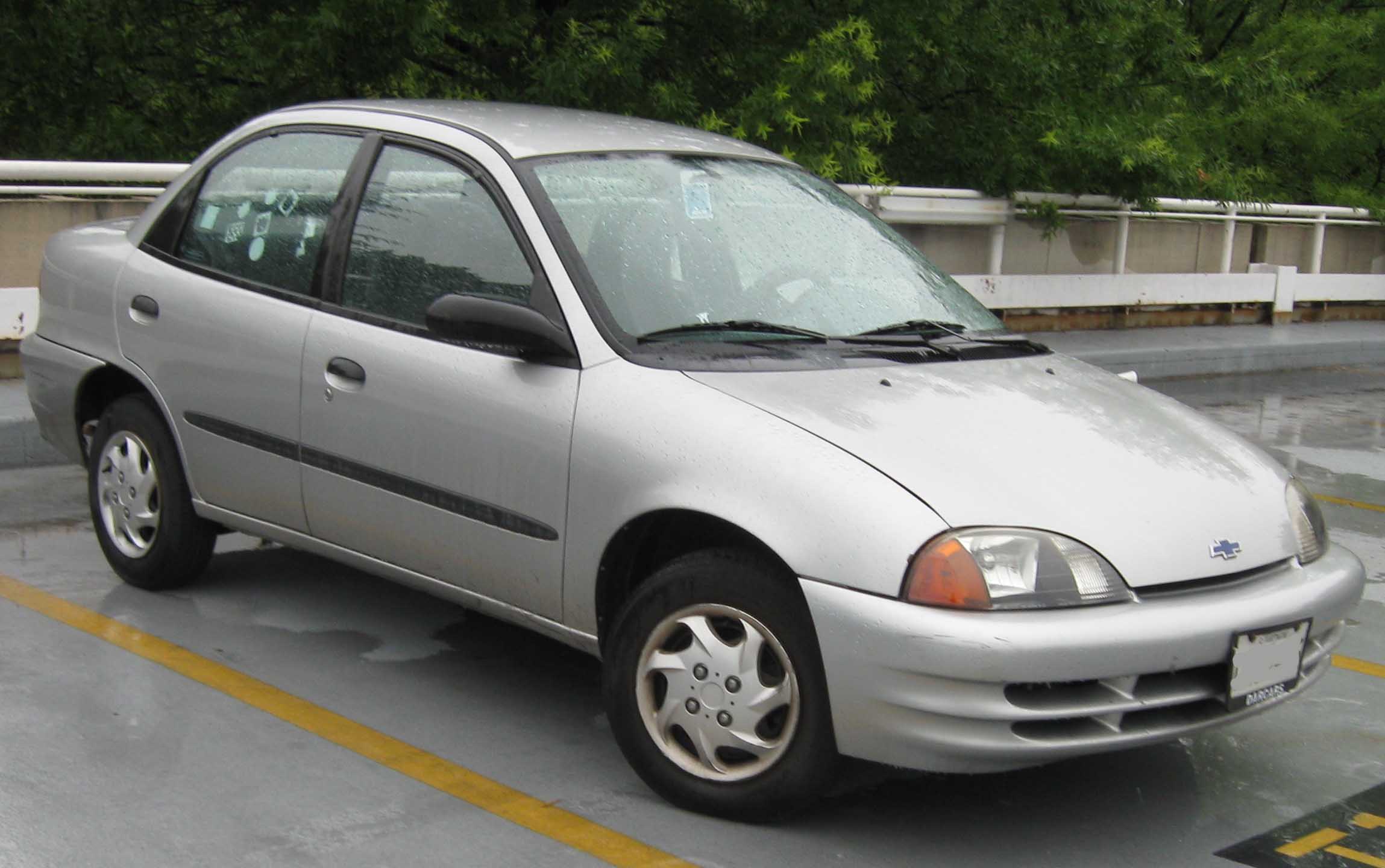 Chevrolet Metro spécifications techniques et économie de carburant